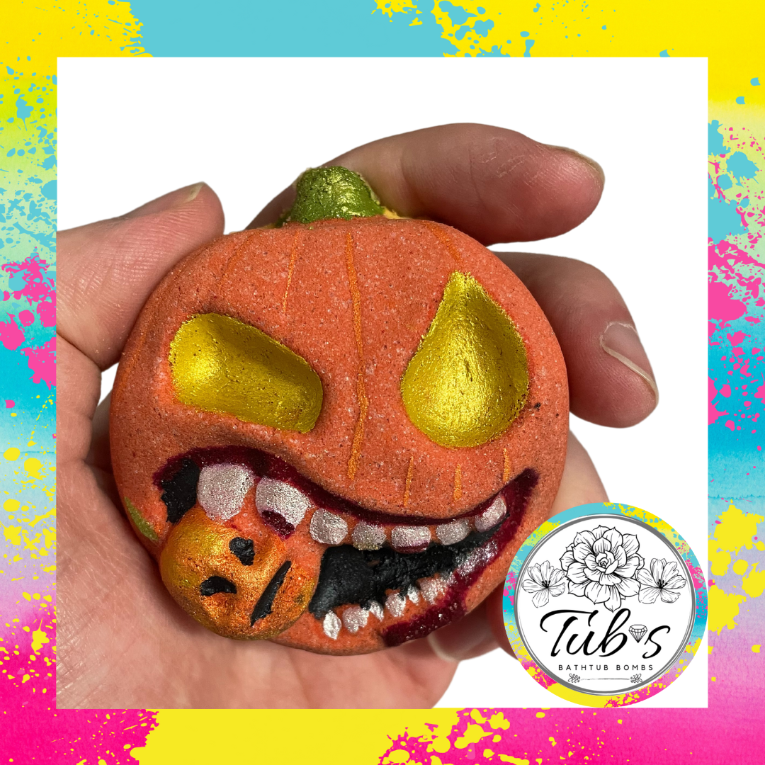 Jack O' Lantern Bath Bomb