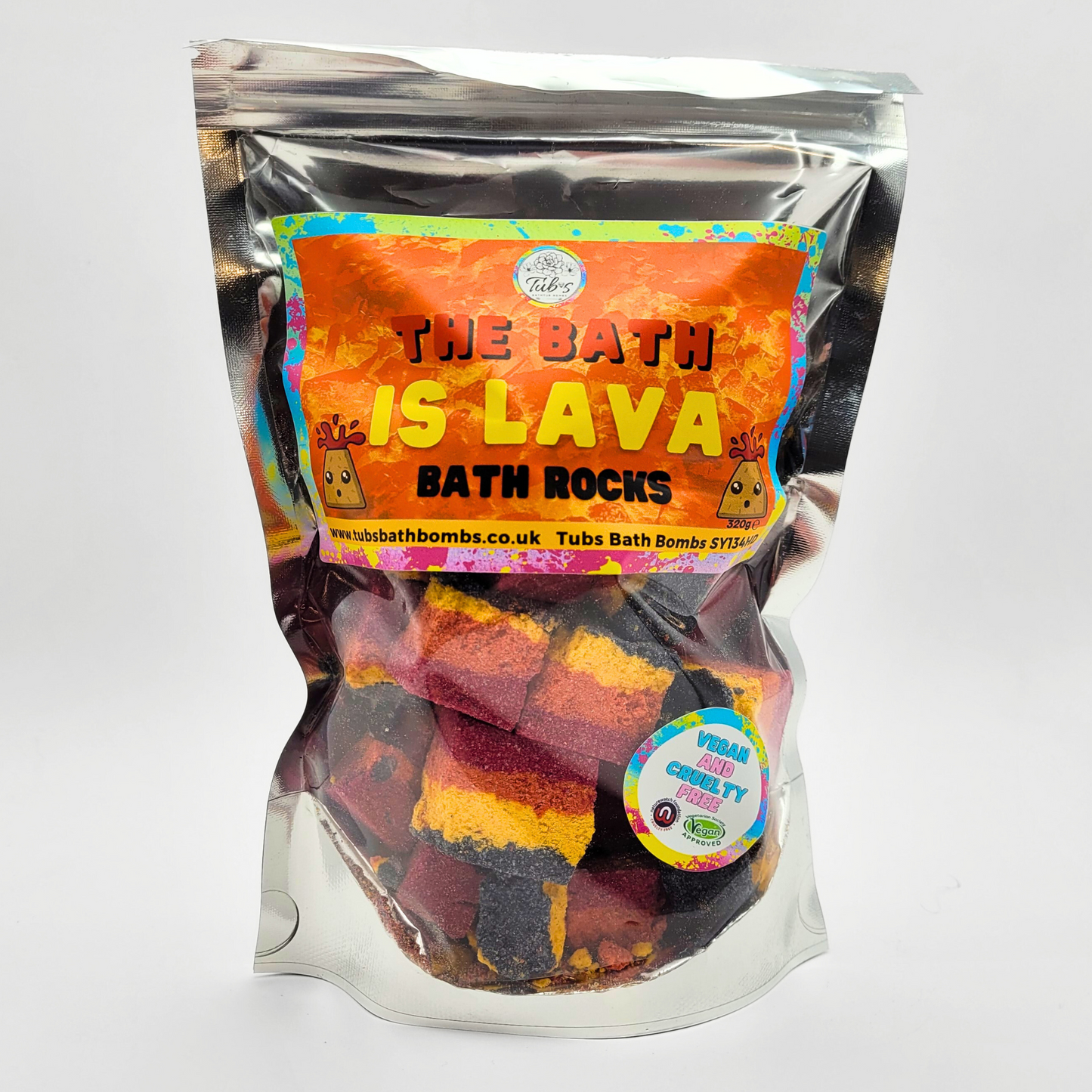 The Bath is Lava Bath Rocks
