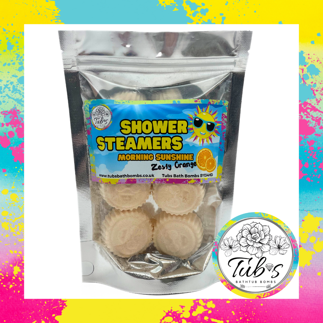 Morning Sunshine Orange Shower Steamers