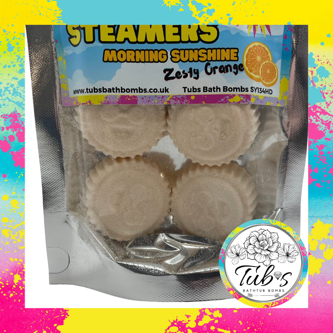 Morning Sunshine Orange Shower Steamers