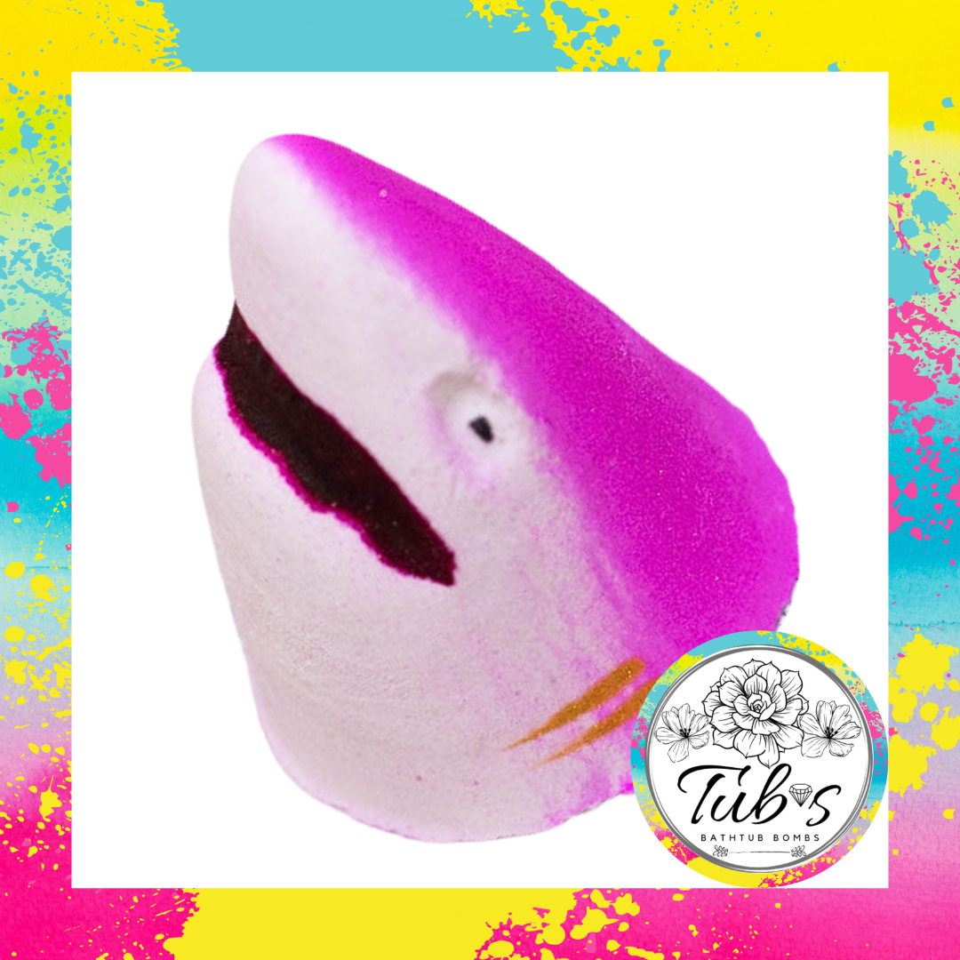 Pink Shark Bath Bomb
