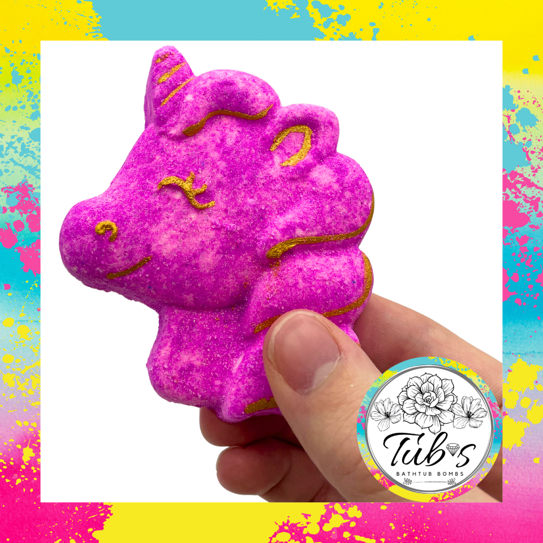 Unicorn Head Bath Bomb