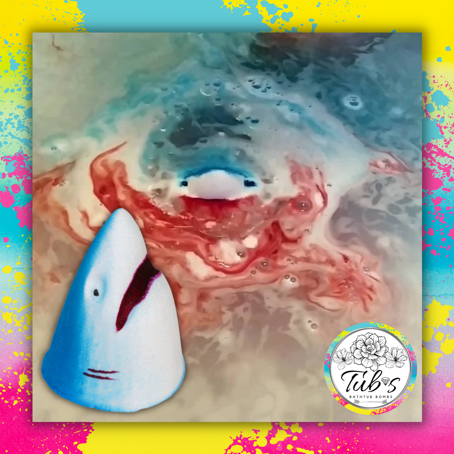 Shark Attack Bath Bomb