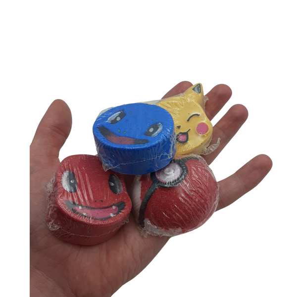 Mini Pokemon Bath Bomb Set