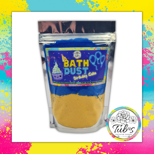 Birthday Bath Dust Blue