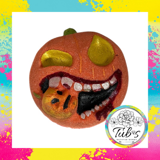 Jack O' Lantern Bath Bomb