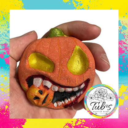 Jack O' Lantern Bath Bomb