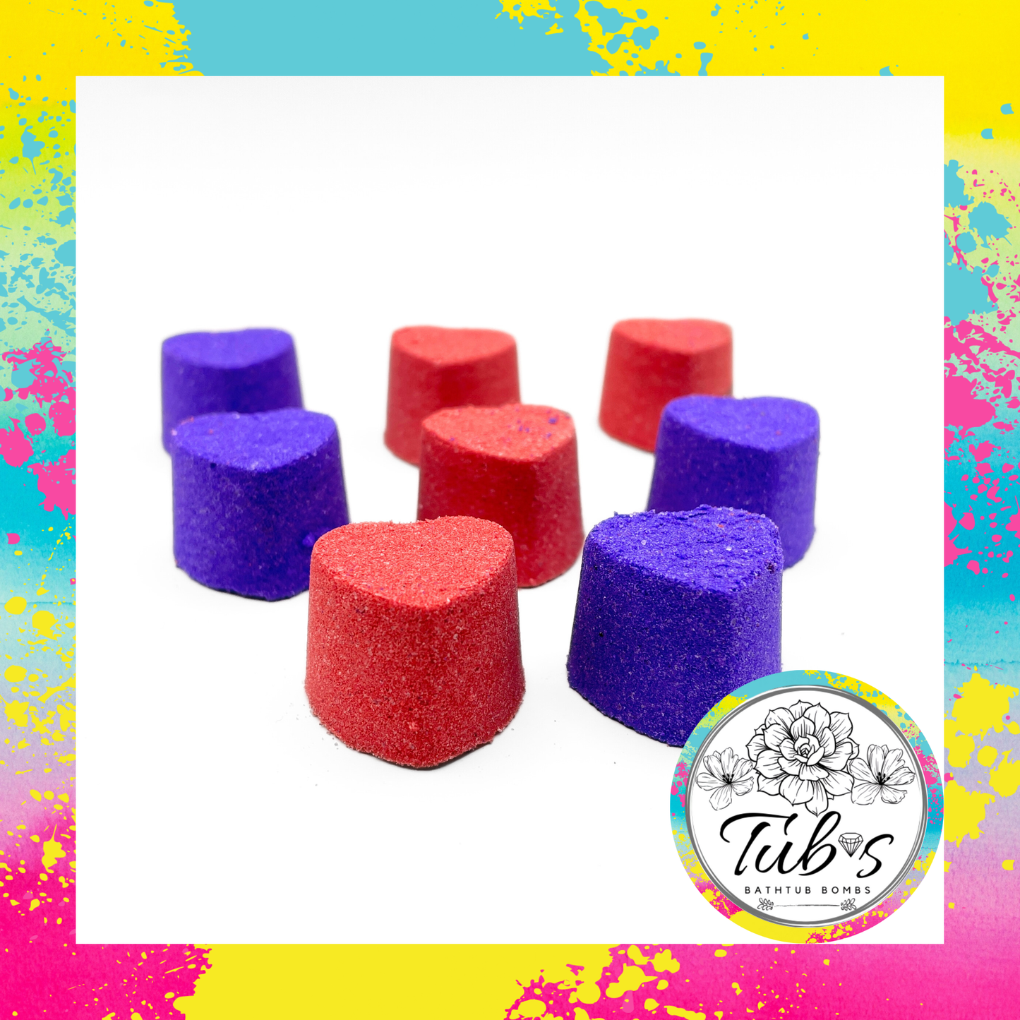 Love Rocks - Heart Shaped Bath Bombs