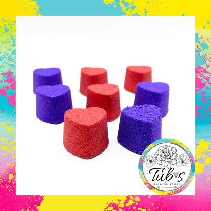 Love Rocks - Heart Shaped Bath Bombs