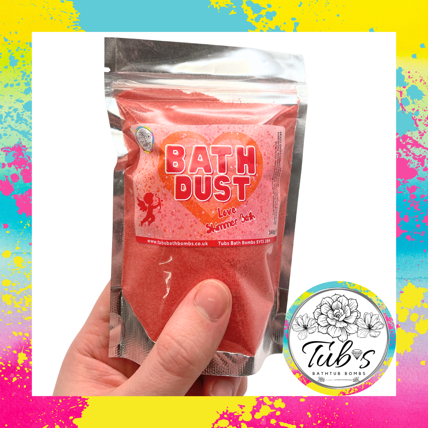 Love Shimmer Bath Dust
