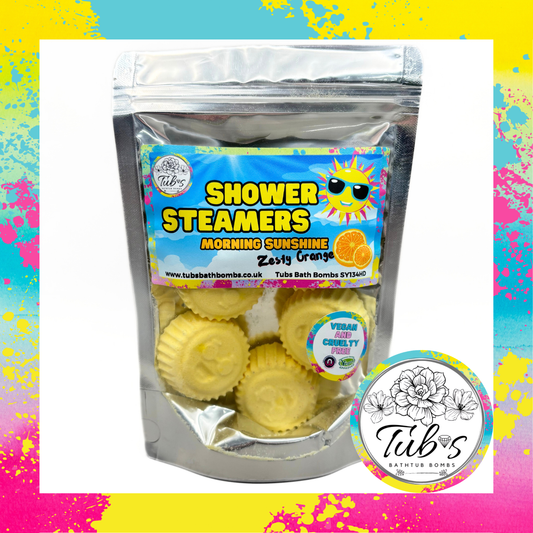 Morning Sunshine Orange Shower Steamers