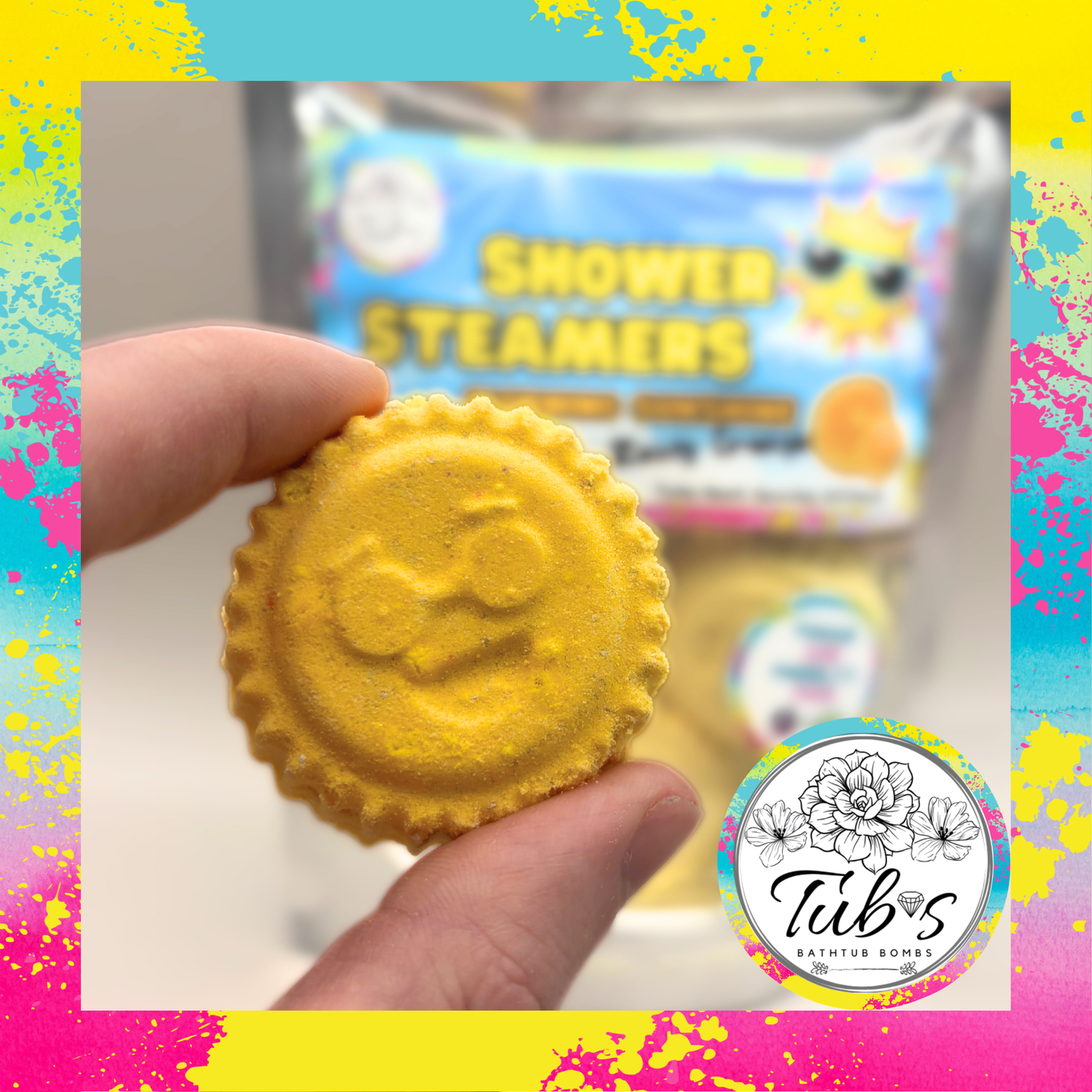 Morning Sunshine Orange Shower Steamers