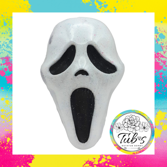 Scream Ghost Face Bath Bomb