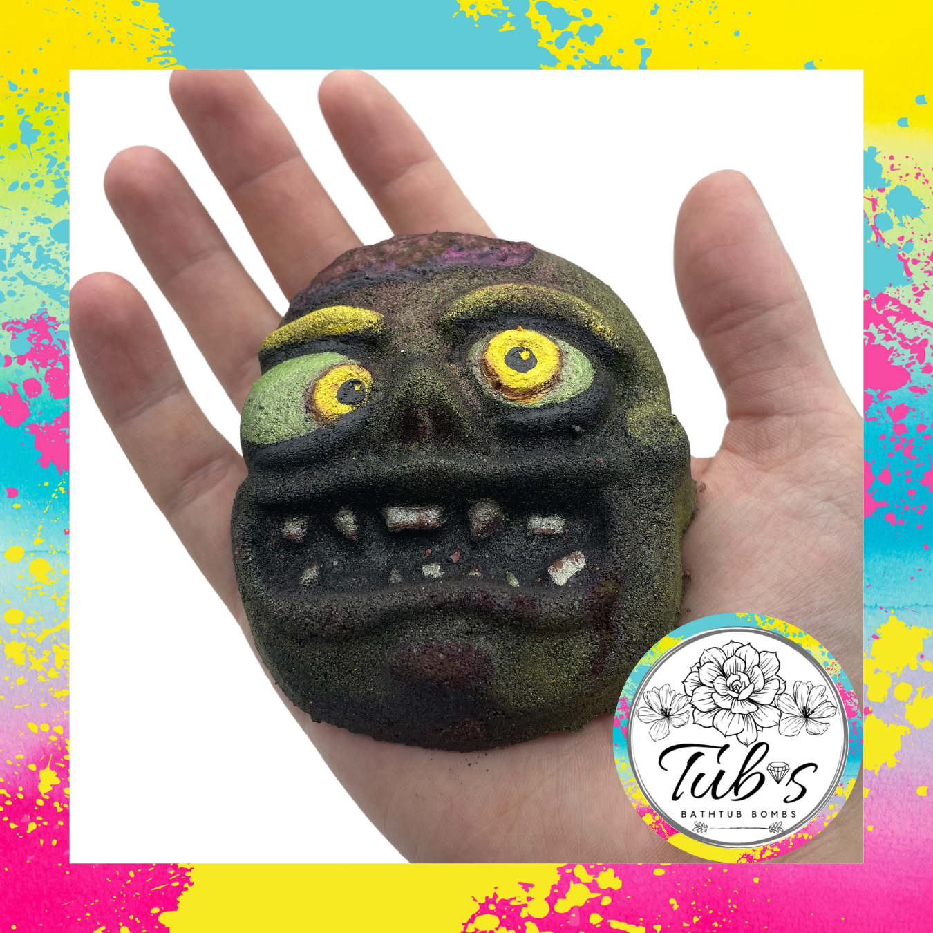 Zombie Head bath Bomb