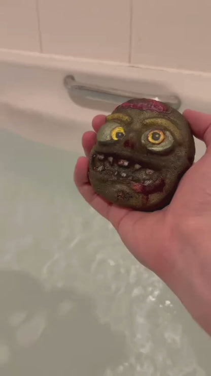Zombie Head bath Bomb