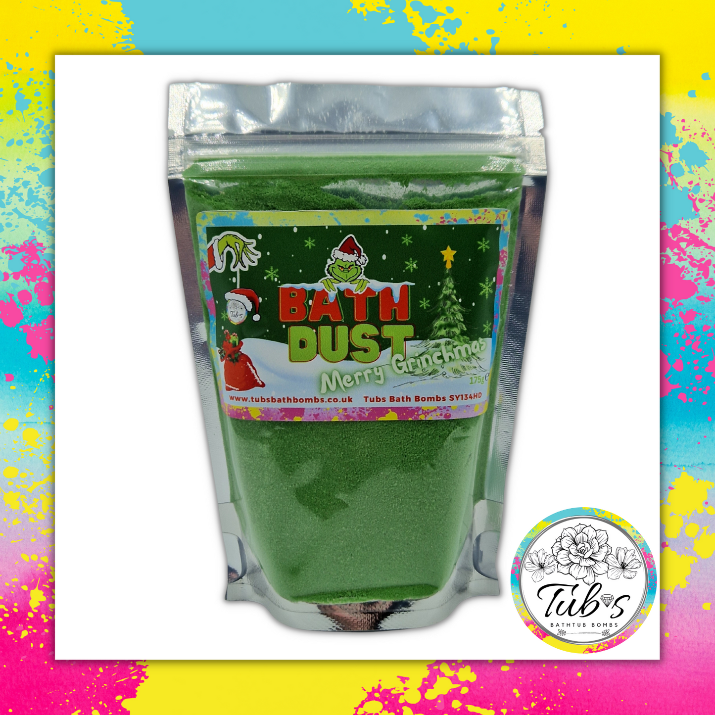 Grinch Bath Bomb Gift Set