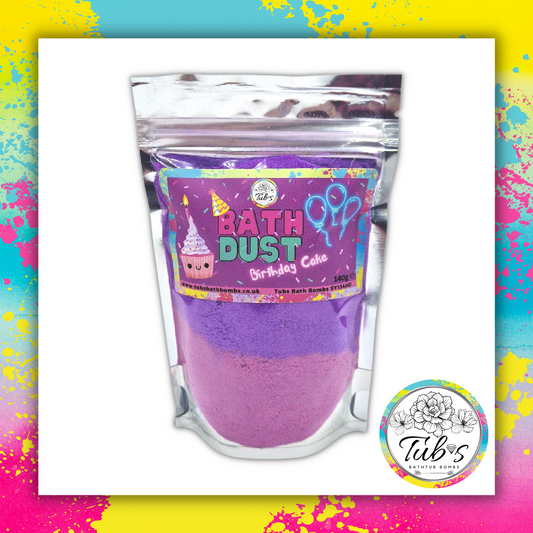 Birthday Bath Dust Purple