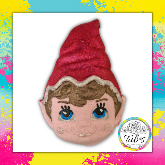 Elf Head Bath Bomb